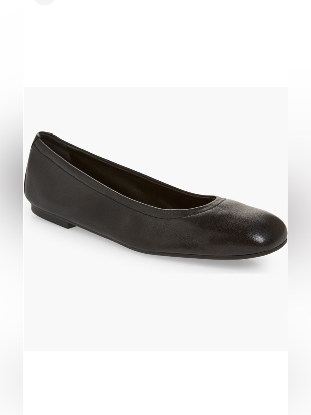NWT Stuart Weitzman Leather Ballet Flat